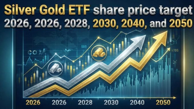 Silver Gold ETF share price target 2026, 2026, 2028, 2030, 2040, and 2050